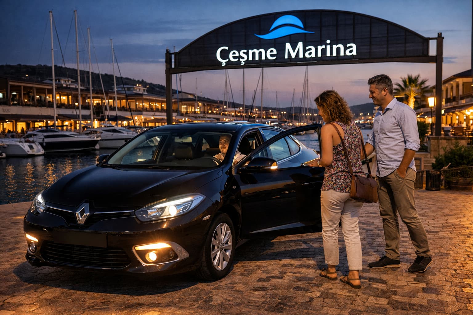 Çeşme Marina gece ulaşım taksi hizmeti